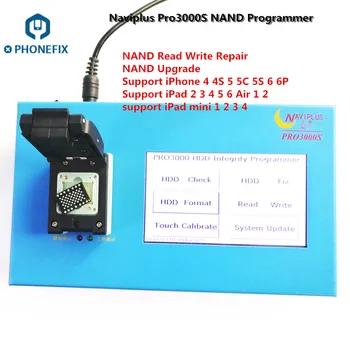 Naviplus Pro3000s NAND Programmētājs NAND Flash Atmiņas Kļūdu Labošanas Instrumentu iPhone 4 5 6 6P iPad 2 3 4 5 6 Gaisa Mini 2 3