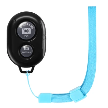 Neewer Mobilais Bezvadu Bluetooth Tālvadības Aizvara Atbrīvošanu, ar Zilu Siksniņu, lai jebkurš iPhone, Android Mobilajām Ierīcēm