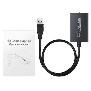 Neoteck Full HD 1080P HDMI USB3.0 Live Video Spēli Capture Ar HDMI Loop-out, Mikrofona Ieeja Par PS3PS4 Xbox Wii U