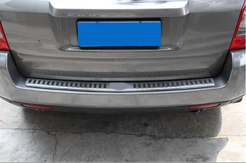 Nerūsējošā Tērauda Automašīnas Aizmugurējo Buferi Plāksnes Aizsargs Paneļa Vāku Apdare Land Rover Freelander 2 2008-2016 Auto Piederumi