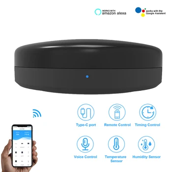 New Smart IS Tālvadības WiFi IS Blaster Kontrolieris Universal Repeater Hub Darbu Ar Alexa Tuya LIETOTNI Smart Sadzīves