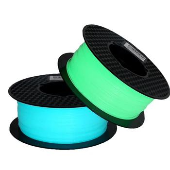 Noctilucous 3D Printeri Pavedienu TAA 1,75 mm 500g Noctilucent 3D Drukas Materiāls, kas Spīd Tumsā Noctilucous Zila, Zaļa, Violeta