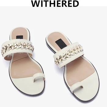 Nokalta ins modes blogeris anglijas modes gadījuma atvērtu purngalu flip flop čības sieviešu kurpes sieviete slaidi kurpes sieviešu dzīvoklis apavi