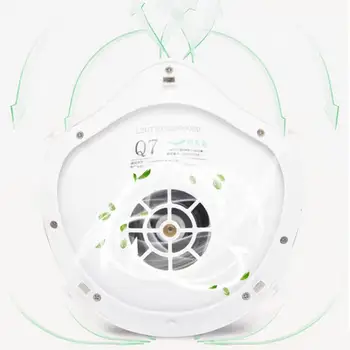 Noliktavā Xiaomi mijia Q7 Elektriskā Anti-haze Sterilizācijas Maskas, Putekļu Maskas, Aizsardzības Uzlādējams Ikdienas Aizsardzības