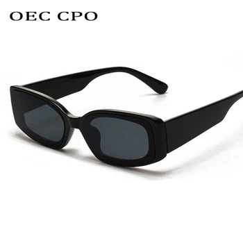 OEC CPO Luksusa Laukumā Saulesbrilles Sievietēm, Vīriešiem Zīmola Dizaineru Modes Mazo Saules Brilles Vīriešu Klasika Vintage Toņos UV400 Oculo O122