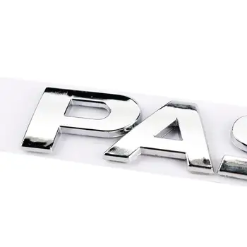 OEM Oriģināls Aizmugures Bagāžnieka Vāks Chrome Silver Emblēmas Uzlīme Passat VW Volkswagen Passat B5 B6 B7 B8