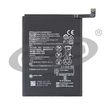 OHD Oriģināls Augstas Ietilpības Akumulators HB386590ECW Par Huawei Honor 8X Godu 8X / View 10 Lite JSN-L21 L22 L 23 L42 3750mA +Instrumenti