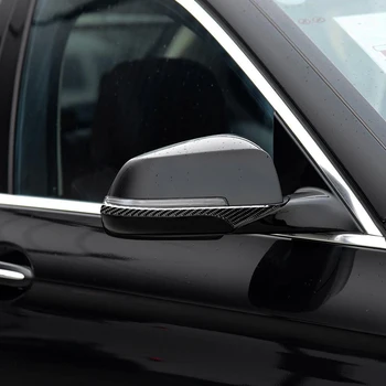Oglekļa Šķiedras Atpakaļskata Spogulis Anti-Rub Sloksnes Aizsargs BMW E60 F10 F01 F07