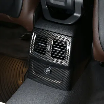 Oglekļa šķiedras Stilu, BMW X1 F48 2016-2018 ABSPlastic Aizmugurējā Rindā AC Ventilācijas Izvads Vāka Apdare Piederumi BMW X2 F47 2018