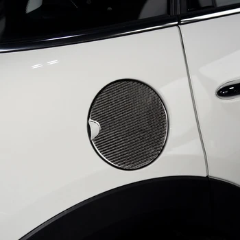 Oglekļa šķiedras auto degvielas tvertne uzlīme apdare BMW Mini Cooper JCW F55F56 R60 piederumi