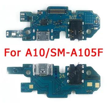 Oriģinālais USB Maksas Valdes Samsung Galaxy A11 Uzlādes Ports A115F PCB Dock Connector Flex Cable Rezerves Rezerves Daļas