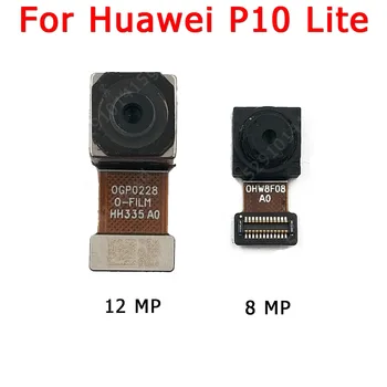 Oriģinālo Priekšējo un Aizmugurējo Aizmugurējo Kameru Huawei P10 Lite P10Lite Galvenais Saskaras Kameras Modulis Flex Nomaiņa Rezerves Daļas