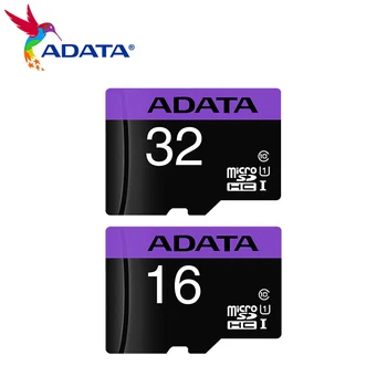 Oriģināls ADATA Atmiņas Kartes 16GB 32GB SDHC High Speed Atmiņas TF Kartes U1 Class 10 UHS-I Micro SD Kartes Viedtālrunis