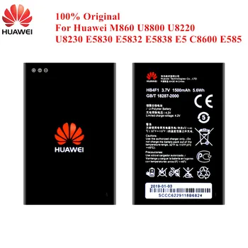 Oriģināls Akumulators HB4F1 Par Huawei Ascend M860 U8220 U8800 U8230 E5830 E5832 E5838 E5 C8600 E585 C8800 U8520 1500mAh Akku