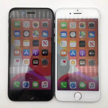 Oriģināls Apple iphone 8 Heksa Plus Core iOS 3 GB RAM, 64-256 GB ROM 5.5 collu 12 mp izšķirtspēja pirkstu Nospiedumu 2691mAh LTE Mobilais Tālrunis