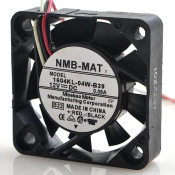 Oriģināls Par NMB 1604KL-04W-B39 4cm 4010 12V 0.09 diska dzesēšanas ventilators