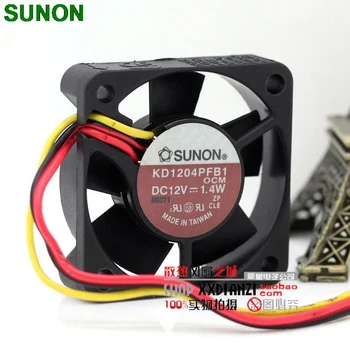 Oriģināls Par Sunon KD1204PFB1-8 4CM 4010 2V 1.4 W kluss ventilators tahometrs