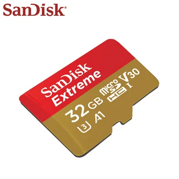Oriģināls SanDisk Atmiņas Karte 64GB A2 Max Read Speed, 160MB/s Micro SD Kartes U3 4K 32GB A1 Galējā Flash Atmiņas Kartes TF Kartes