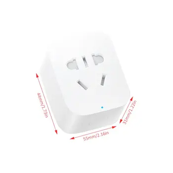 Oriģināls Xiaomi mijia Smart Kontaktligzdu, Kontaktdakšu WiFi Bezvadu Tālvadības Ligzdas Adapteris Power on un off ar tālruni Pilienu piegāde