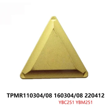 Oriģināls ZCC TPMR TPMR110304 TPMR110308 TPMR160304 TPMR160308 TPMR220412 YBC251 YBM251 Frēzēšanas Virpas, Virpošanas Instrumenti, Kuteri
