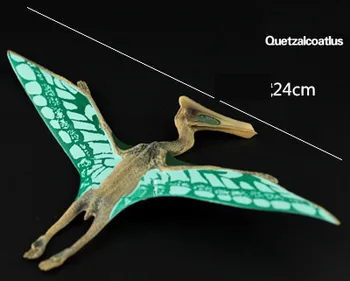 Oriģinālu dinozauru atdarināt rotaļlietas Quetzalcoatlus jurassic Dzīvnieku Modeli Dragon Statuetes mazulis izglītojošas rotaļlietas bērniem dāvanu