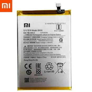 Oriģinālās Rezerves Akumulatoru BN56 5000mAh Par Xiaomi POCO Pro M2 Redmi 9.A 9.C Patiesu Tālruņa Akumulatora Baterijas Bezmaksas Rīki