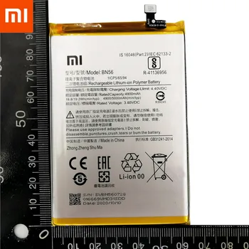 Oriģinālās Rezerves Akumulatoru BN56 5000mAh Par Xiaomi POCO Pro M2 Redmi 9.A 9.C Patiesu Tālruņa Akumulatora Baterijas Bezmaksas Rīki