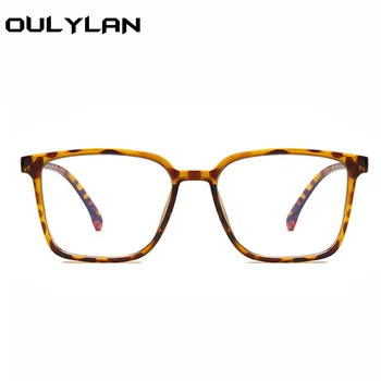 Oulylan Pārredzamu Briļļu Rāmji Sieviešu Vintage Optisko Rāmis Viltus Brilles Melnas Brilles
