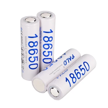 PALO Jaunu Oriģinālu 18650 3,7 v 3200 mah 18650 Litija Akumulators Lukturīšu baterijas
