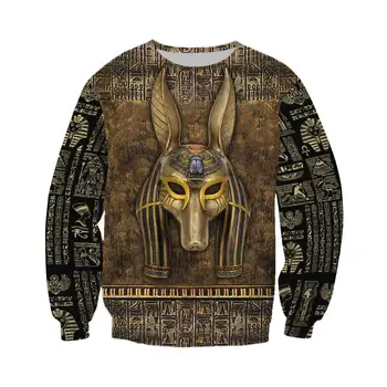 PLstar Cosmos Noslēpumaina retro senās ēģiptes Faraons totem 3d hoodies/sporta Krekls Ziemas rudens smieklīgi ilgi selvee streetwear-16