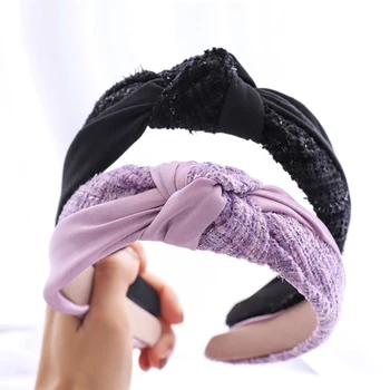PROLY Jaunu Modes Sieviešu Cepures Mīksts Trikotāžas Hairband Pieaugušo Raibs Gadījuma Galvu Meitenes Svaigi Mati Piederumu Vairumtirdzniecība