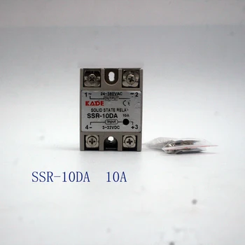 PSR -10DA/25DA/ 40DA/50DA DC kontroles AC PSR white shell vienfāzes Cietvielu releju, bez plastmasas vāciņu