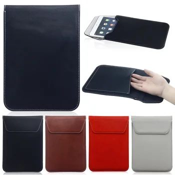 PU Ādas Klēpjdators Piedurkne Soma iPad Gaisa Samsung Tablet Notebook Gadījumā Kabata, Ultra Slim, 9. - 10.1 collu Klēpjdators Piedurkne Soma