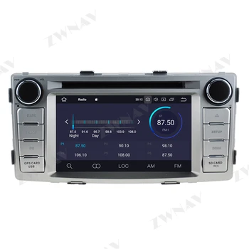 PX6 4+64 Android 10.0 Auto Multimedia Player Toyota Hilux Fortuner 2012. -. gadam auto GPS Radio navi stereo Touch screen galvas vienības