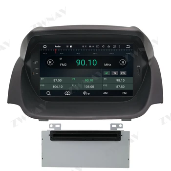 PX6 DSP Android 10.0 Auto Multimedia Player Ford Fiesta 2013. - 2016. gada, GPS Navi, Radio navi stereo wifi Touch screen galvas vienības