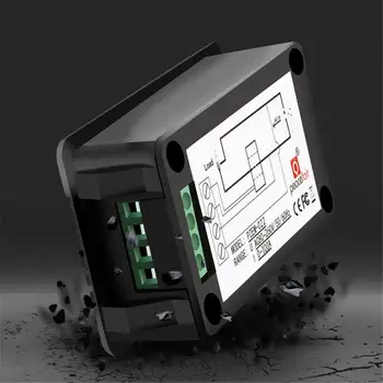 PZEM-022 AC Ciparu Displejs Multimetrs Pilnvaras Uzraudzīt Voltmetrs Ammeter Wattmeter Frekvences Mērītājs Faktors Mērītājs