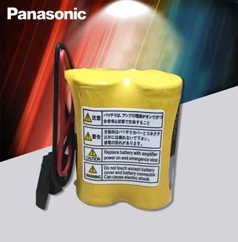 Panasonic 20pcs/daudz BR-AGCF2W 6V Litija 2200mAh PLC akumulatora A98L-0031-0011 A06B-6093-K00 baterijas ar melnās sveces savienotāji