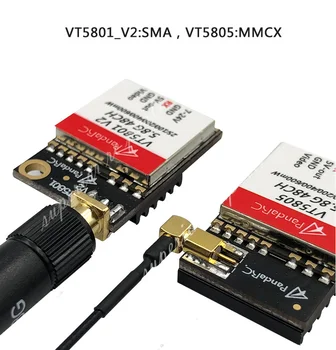 PandaRC VT5801 V2 VT5805 FPV Video Raidītājs 5.8 G 48CH 25/100/200/400/600mW Ieslēdzamas OSD Regulējams SMA MMCX VTX Konfekte