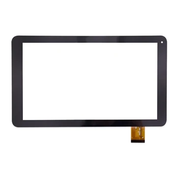 Par 10.1 collu ARCHOS 101E neona HXD-1072 Ar aicinājumu caurumu Tablet PC Digitizer Touch Screen Stikla Panelis Sensoru Rezerves daļas