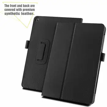 Par Asus Zenpad 10 Litchi Graudu PU Leather Flip Case Cover for Asus Zenpad 10 Z500M Z500 P027 tablete gadījumā pamatbrīvību Aizsardzības stiklu