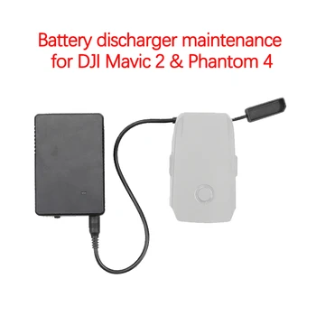Par DJI Mavic 2 Pro Zoom&Phantom 4 Serie Dūkoņa Akumulatoru Uzglabāšanas Discharger Uzturētājs Hub Aizsargs Taupīšana 17.6 v 1,5 A Aksesuāri