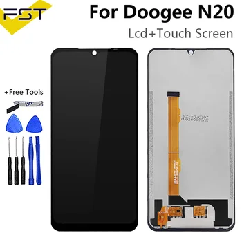 Par Doogee N20 LCD ekrānu Un Touch Screen Digitizer Montāža Remonta Daļas Instruments, Ar Līmi, Lai Doogee N20 Pro LCD Tālruni