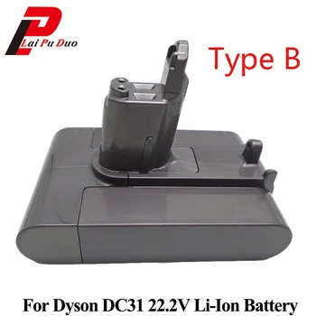 Par-Dyson 22.2 V 3000mAh/2200mAh Li-ion Akumulators ( Tikai Fit B Tips ) DC35, DC45 DC31, DC34, DC44, DC31 Dzīvnieku,MK2 putekļsūcējs