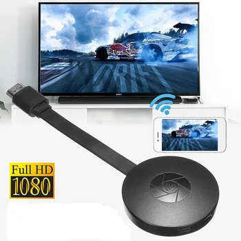 Par HDMI Dongle Bezvadu Wifi TV Stick Miracast Adapteris Youtube, Google Chromecast TV Turner TV Stick Ekrāna Lietie Spogulis Kaste