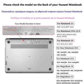 Par Huawei Magicbook 15 BOH-WAQ9R, BOH-WAQ9RP Magicbook 14 Huawei Matebook D14 D15 2020. Gadam Mate 13 14 X Pro 13.9 Gadījumā Būtiska
