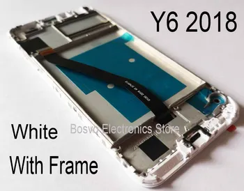Par Huawei Y6 2018 LCD ekrānu Y6 Ministru 2018 ĀJ L11 L21 L22 LX1 LX3 L31 L42 ar touch montāža Rezerves daļas, remonts