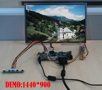 Par LTN154X3-L05 Kontrolieris padome 1 Lampas DVI LCD 15.4
