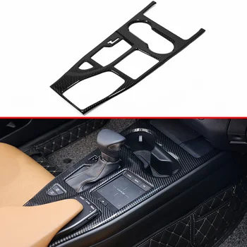 Par Lexus UX200 250H 260H 2019 2020 ABS Pārnesumu Pārslēgšanas Panelī, Centra Konsolē Vāciņš Melns Rāmis Car Styling Uzlīme