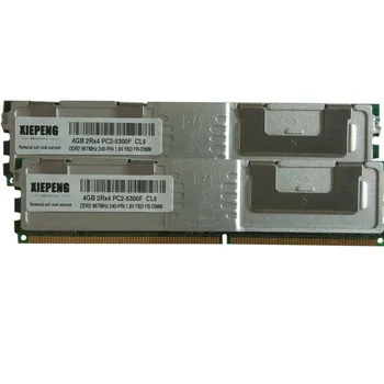 Par MacPro3,1 GHz MA970LL/A MB451LL/A .A1186 (EMS 2180) FB-DIMM ECC atmiņa 8GB DDR2 PC2-6400F RAM 4GB 800MHz Pilnībā Amortizēts DIMM