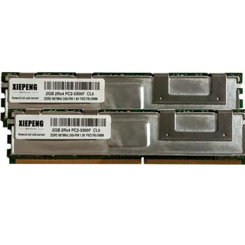 Par MacPro3,1 GHz MA970LL/A MB451LL/A .A1186 (EMS 2180) FB-DIMM ECC atmiņa 8GB DDR2 PC2-6400F RAM 4GB 800MHz Pilnībā Amortizēts DIMM